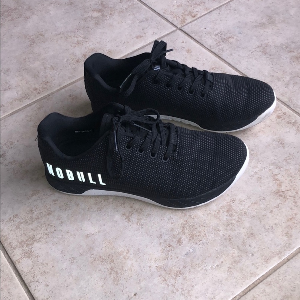 Black No Bull training shoes